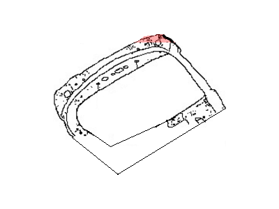 Nissan K010M-3YMAB Door Assy-Back