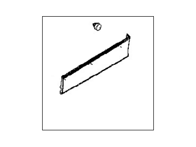 Nissan 80871-1JB2A MOULDING - Front Door, LH