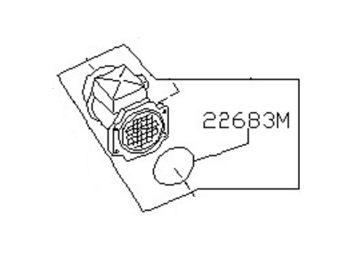 Nissan 22680-31U00 Mass Air Flow Sensor