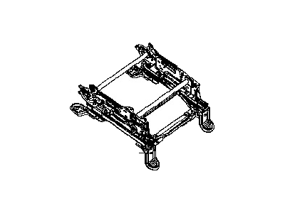 Nissan 87420-1PC0A Device And Slide Assembly Front Seat Outer