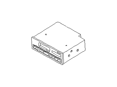 Nissan 28106-D5501 Player Unit Cassette