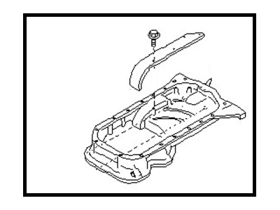 1998 Nissan Sentra Oil Pan - 11110-53J12