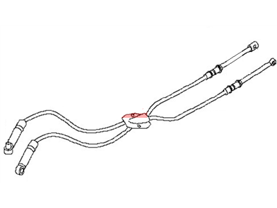 Nissan 34413-JA20A Shift Control Cable