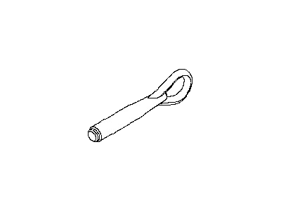 Nissan 51112-1JA0A Hook - Towing, Front