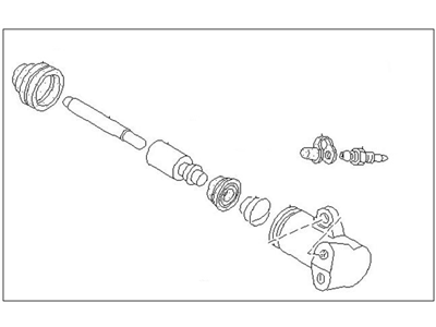 Nissan 30620-R6401 Cylinder Slave