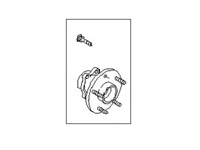 Nissan Murano Wheel Hub - 40202-CA000