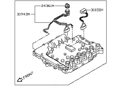 Nissan Valve Body - 31705-3DX8D