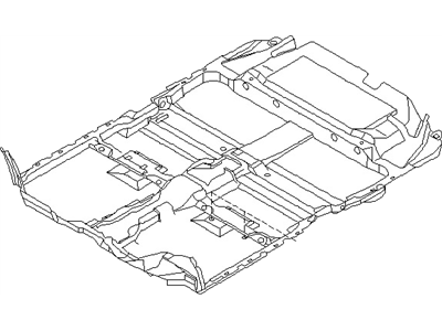 Nissan 74902-CA000 Carpet Assy-Floor