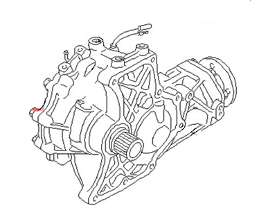 Nissan Stanza Transfer Case - 33100-10R00