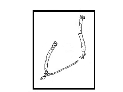 1986 Nissan 200SX Power Steering Hose - 49710-27F00