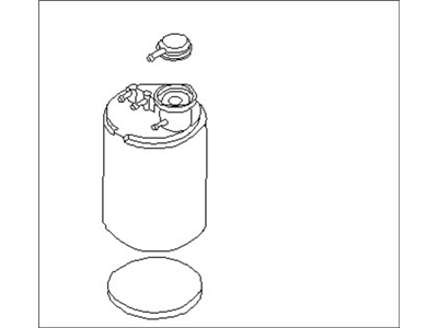 Nissan 14950-53F00 CANISTER Assembly EVAPORATION