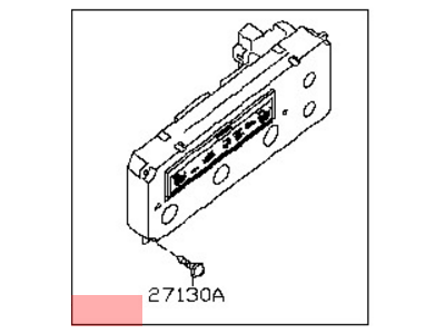 Nissan 27500-9CH1B Control Assembly