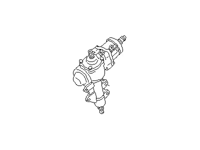 Nissan Hardbody Pickup (D21U) Steering Gear Box - 49200-59G15