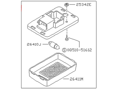 Nissan Van Dome Light - 26410-01E00