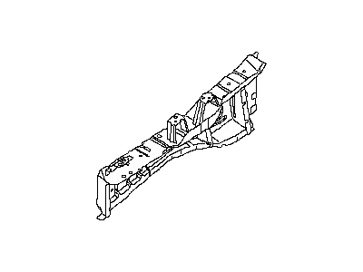 Nissan 64180-JM00A Reinforcement-Hoodledge,RH