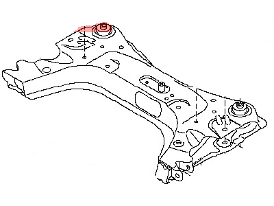 Nissan 54400-9SA0A Member Complete-Front Suspension