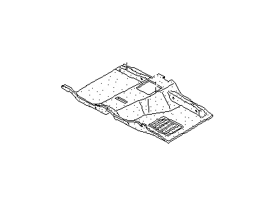 Nissan 74902-8B068 Carpet-Floor,Front