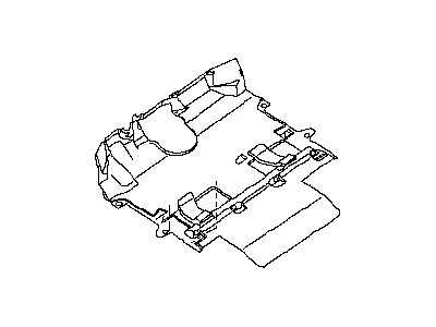 Nissan 74902-CK002 Carpet Assy-Floor