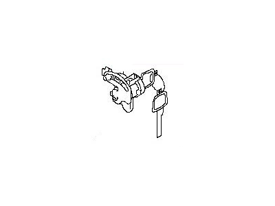 2014 Nissan 370Z Door Lock Cylinder - H0600-1ET0A