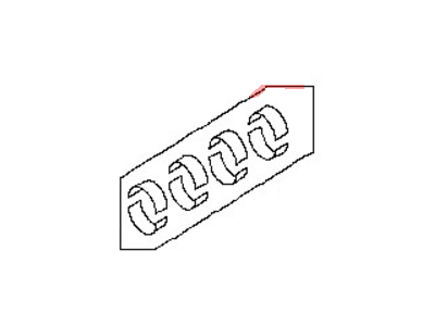 Nissan A2151-3RC0C Bearing Set-Connecting Rod