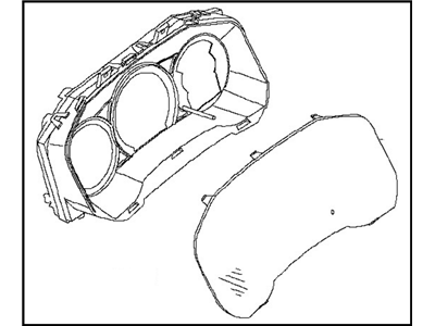 Nissan Maxima Tachometer - 24810-9DF0A