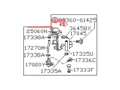 Nissan 17050-01G04