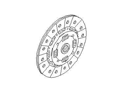 1996 Nissan 240SX Clutch Disc - 30100-70F00