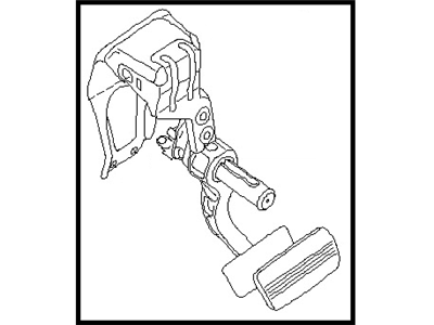 2006 Nissan Quest Brake Pedal - 46501-CK000