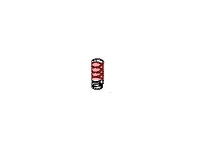 Nissan 55020-JB01D Spring - Rear Suspension