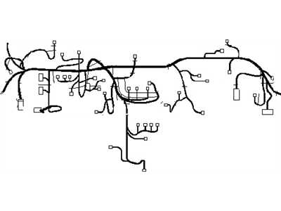 Nissan 24010-CB602 Harness Assembly-Main