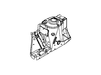 Nissan 64120-3AN0A Housing Assy-Front Strut,RH