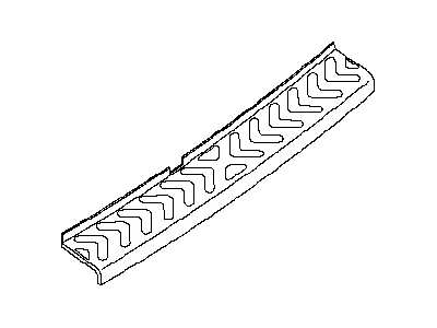 Nissan 85018-ZP40B Step FINISHER-Rear