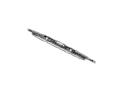 Nissan 28890-4BA0C Window Wiper Blade Assembly