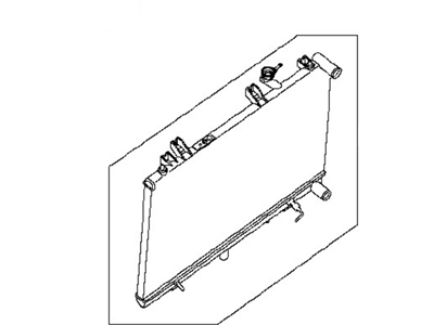 Nissan 21460-5AA0A Radiator Assy