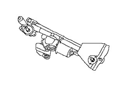 Nissan 28800-4RA4D WIPER Assembly Windshield