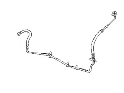 Nissan 49720-P7100 Hose&Tube Assembly