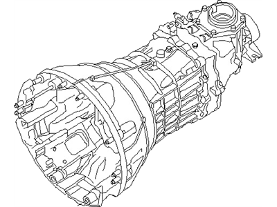 2019 Nissan Frontier Transmission Assembly - 32010-EA000