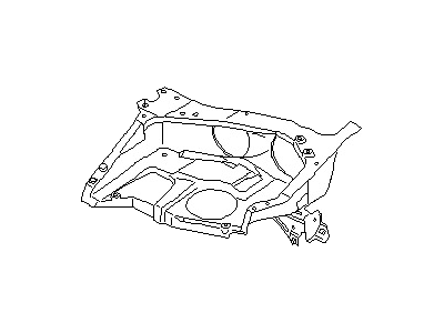 Nissan 62521-1M200 Support-Radiator Core,Side LH