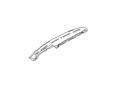 Nissan 68744-15E00 GARNISH Instrument GRY