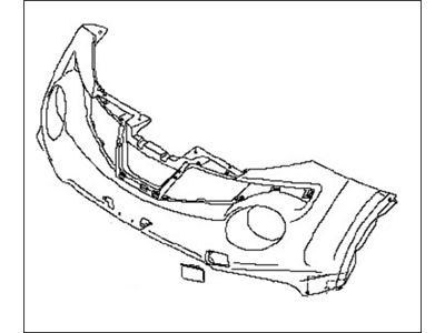 2011 Nissan Juke Bumper - FBM22-1KM4H