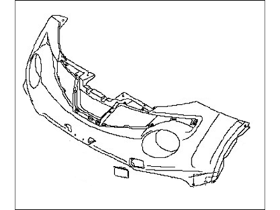 Nissan 62022-3YM4H Bumper Cover