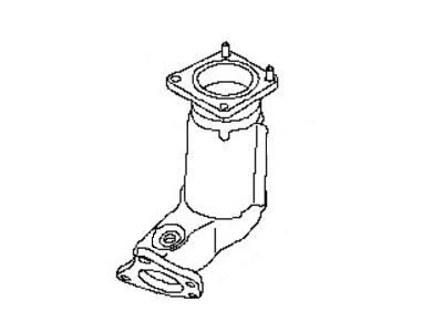 2016 Nissan Pathfinder Catalytic Converter - 208A2-9PF0A