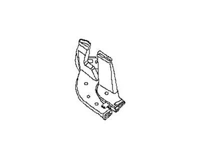 Nissan 27833-JA000 Duct-Heater Floor,Rear LH