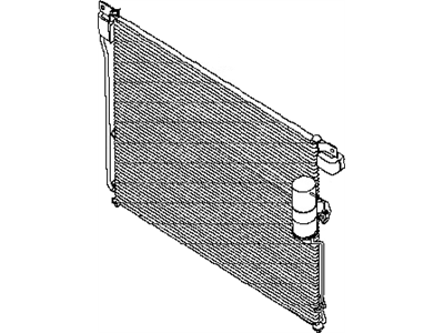 Nissan 92100-7S200 Condenser & Liquid Tank Assy