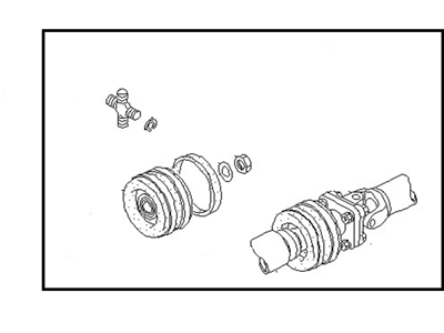 Nissan 37000-92G10 Shaft Assembly-PROPELLER