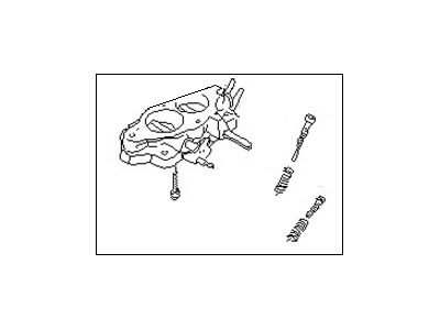 Nissan 16118-05W00 Throttle Body