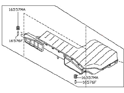 Nissan 16554-1AA0A