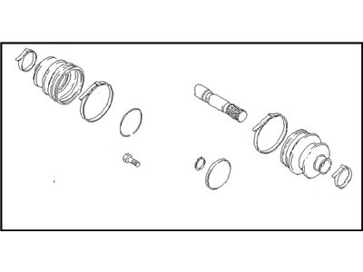 Nissan Datsun 310 Axle Shaft - 39101-M7270