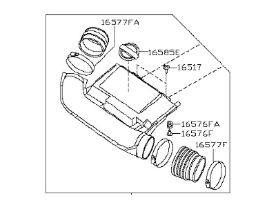 Nissan 16576-EA200