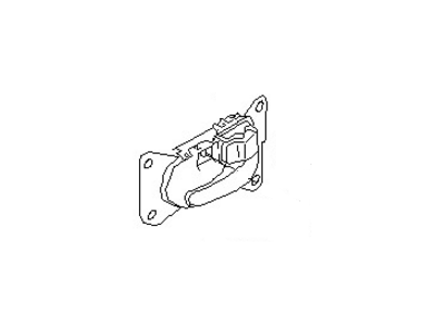 Nissan 80671-8J001 Rear Door Inside Handle Assembly Left